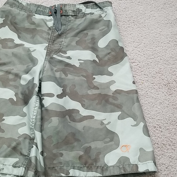 OP Boy's Camo Swim Trunks - Picture 3 of 8